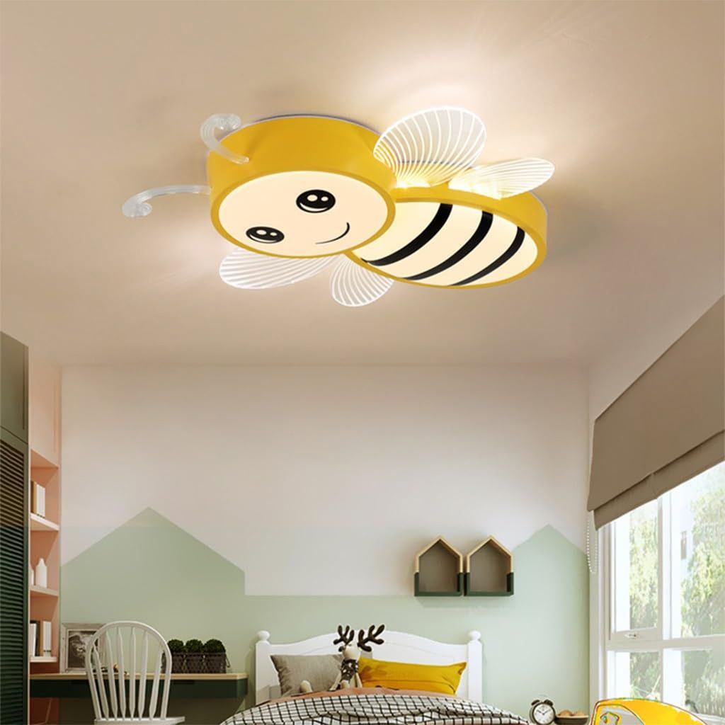 LED Deckenleuchte Kinderzimmer, Bienen-Design, dimmbar mit Produktbild 7