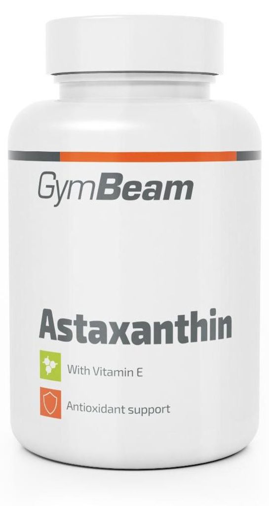 GymBeam - Astaxanthin, 60 Kapseln 20 x 2,8 g