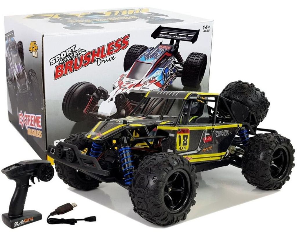 Lean Toys Ferngesteuerter Geländewagen1:18 gelb