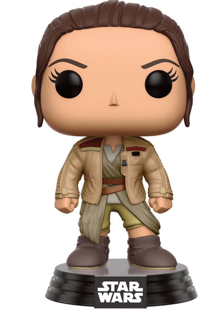 Rey mit Finn's Jacke Wackelkopf-Figur