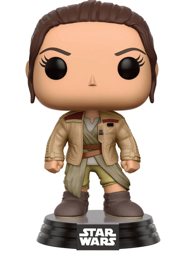 Rey avec la veste de Finn Figurine à tête branlante décoration bureau