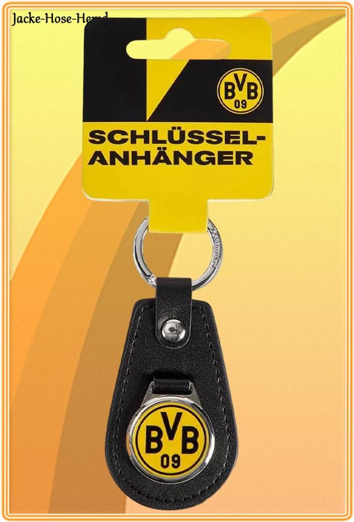 BVB Schlüsselanhänger Borussia Dortmund Emblem Anhänger Produktbild 
