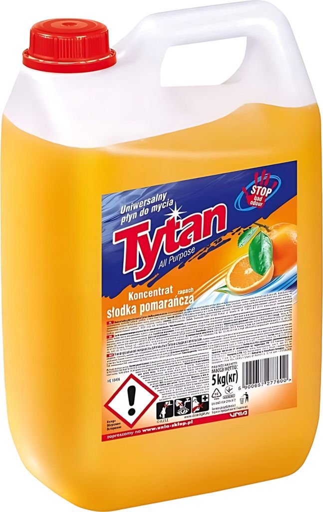 Tytan płyn uniwersalny pomarańczowy 5 kg Zdjęcie produktu 