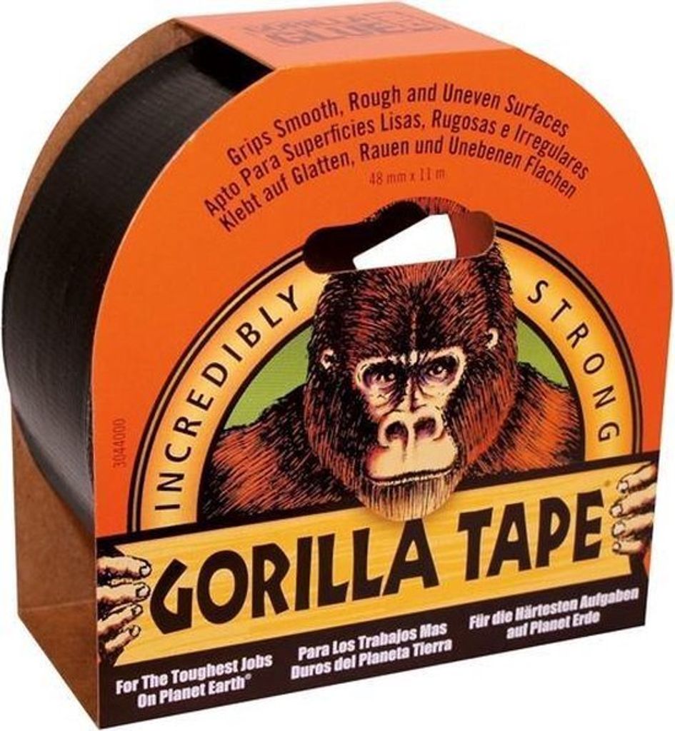 Gorilla-Kleber - Gorilla-Klebeband Schwarz 48 mm x 11 m Produktbild 