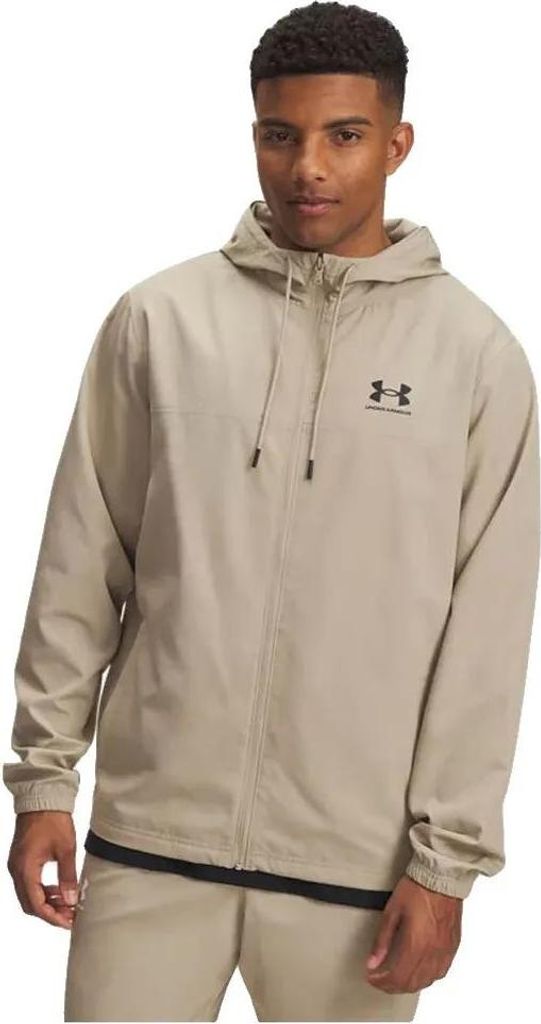 Under Armour Rival Woven Windbreaker Jacke Beige L / Produktbild 