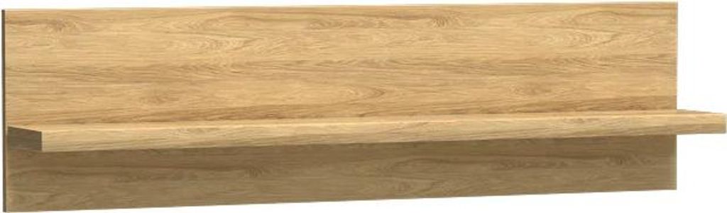 Wandregal GINETTE - Hickory-Eiche
