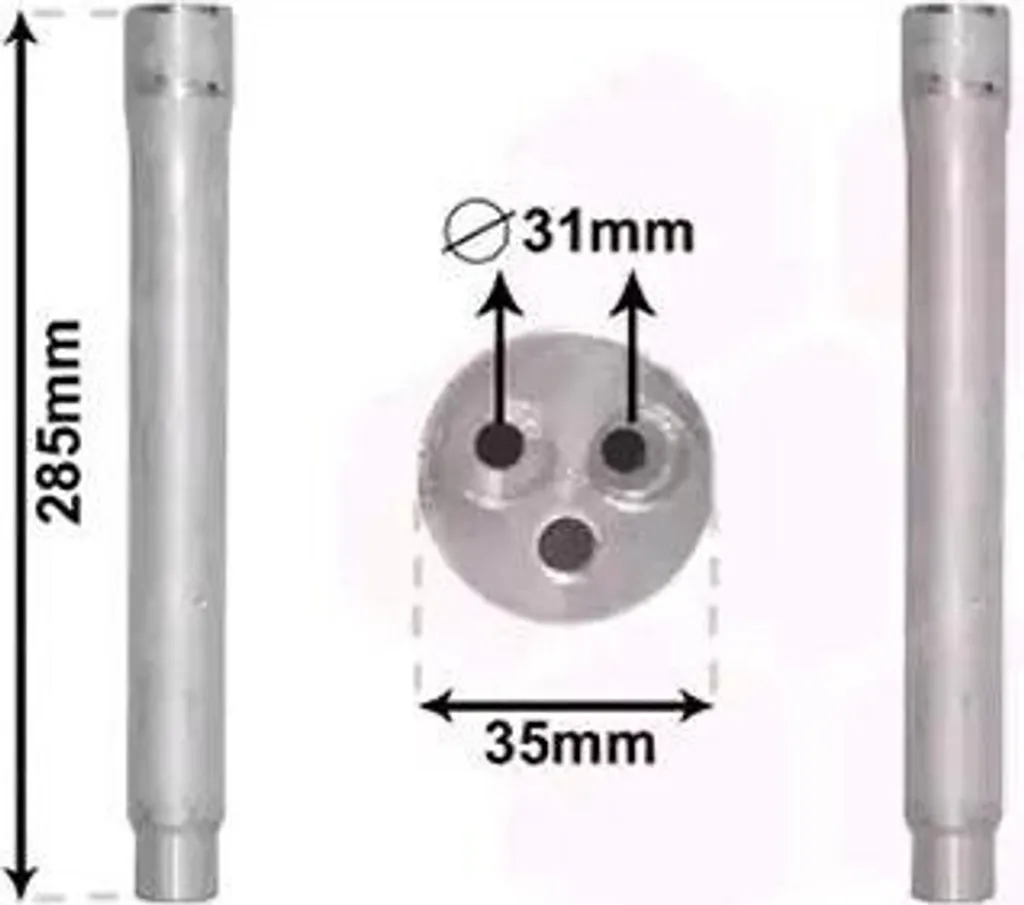 VAN WEZEL 1800D599 Essiccatore per Impianti Climatizzazione FORD FOCUS 3