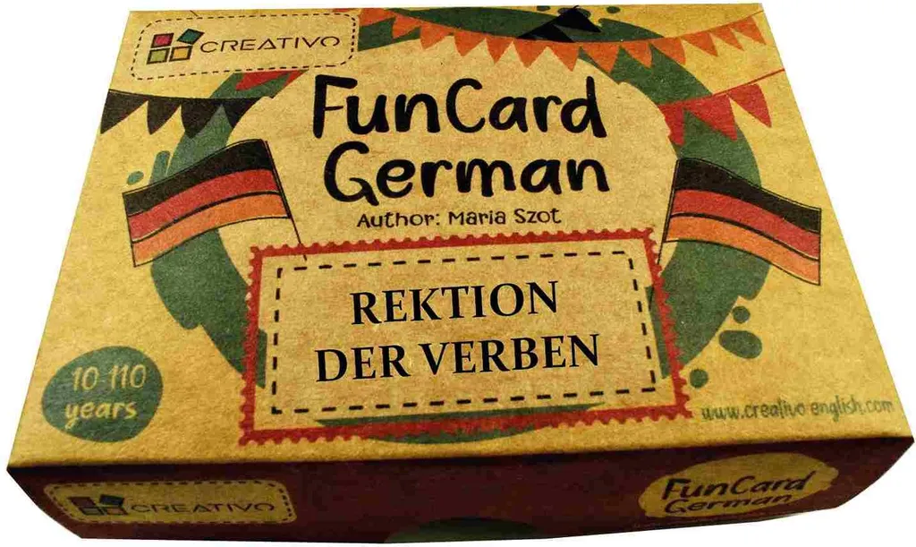 Cartes pédagogiques Allemand REKTION DER VERBEN Maria Szot Didactique
