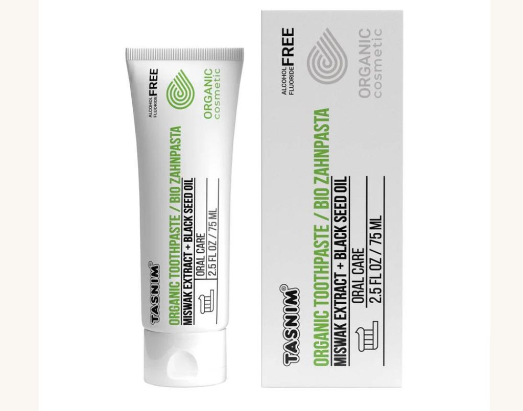 Tasnim - Bio Zahnpasta Miswak und Schwarzkümmel
