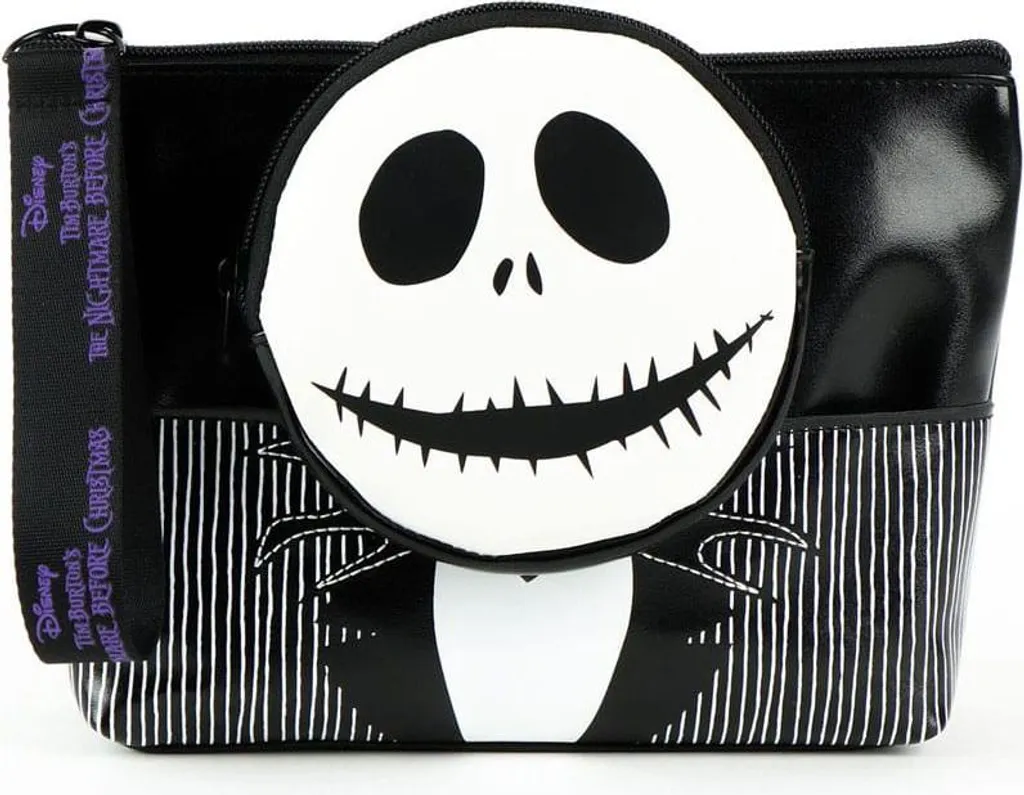 Pochette maquillage Disney Nightmare Before Christmas zippée et solide