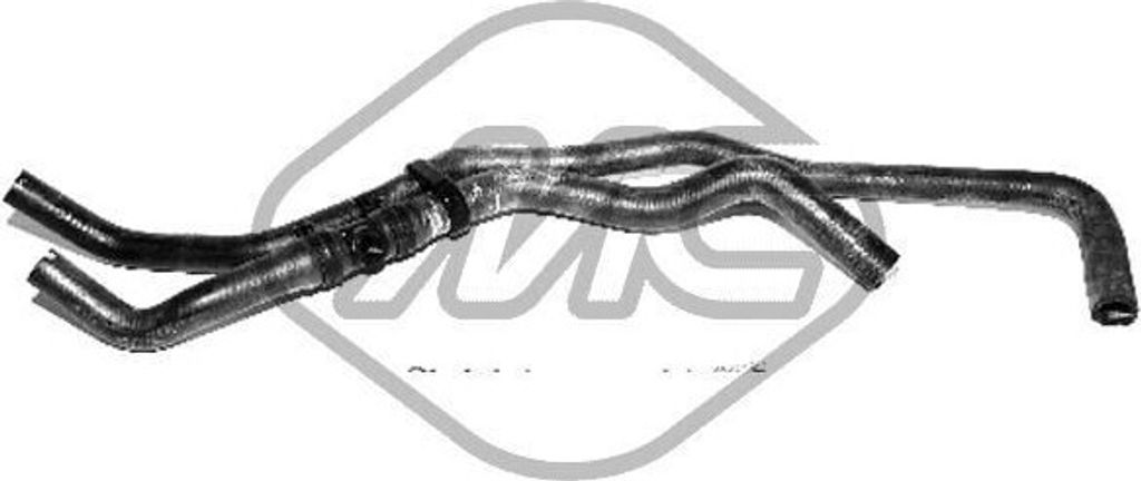 Metalcaucho Wärmetauscher-Schlauch 09459 für ALFA ROMEO 147 (937) 0,4kg 400g