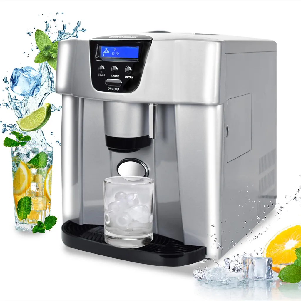 Machine à glaçons haute performance avec réservoir d'eau 2.2L de Gipua