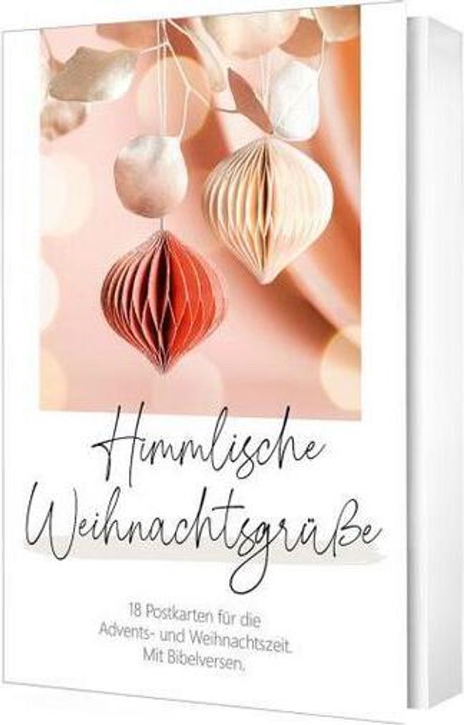 Himmlische Weihnachtsgrüße - Postkartenset