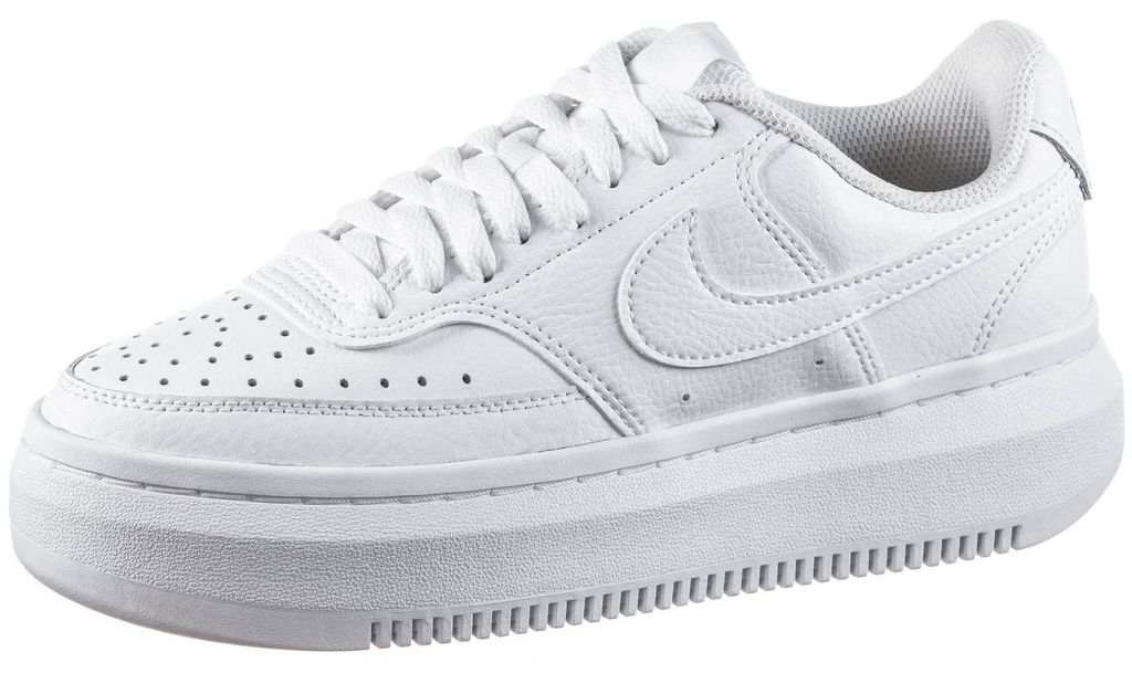 Nike WMNS Court Vision Alta Sneaker Weiß Produktbild 