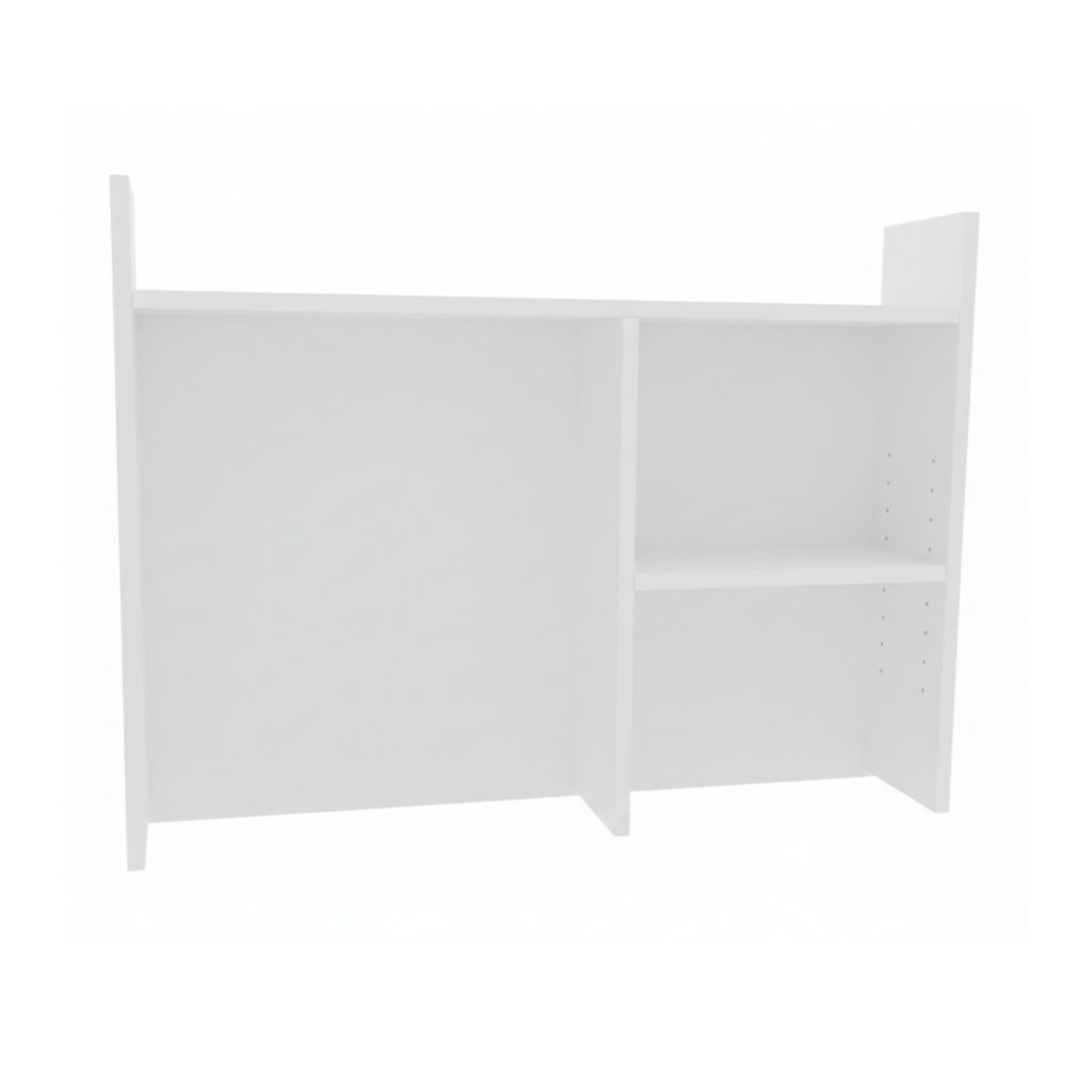 Schreibtischaufsatz Regal ComfortCove Weiß 90 cm Organizer Tischaufsatz modern Büro