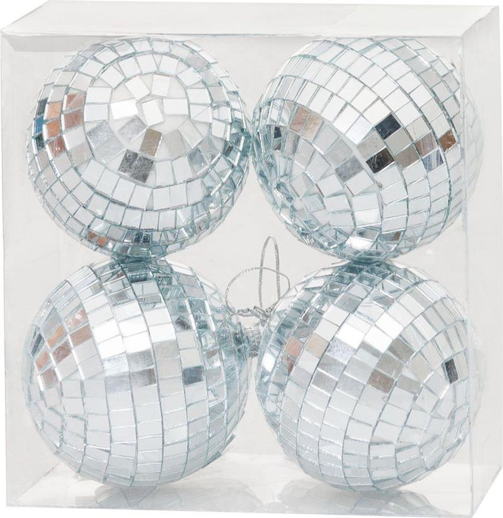 Boules MagicHome Noël, 4 pcs, pour sapin de Noël, boules Image du produit 