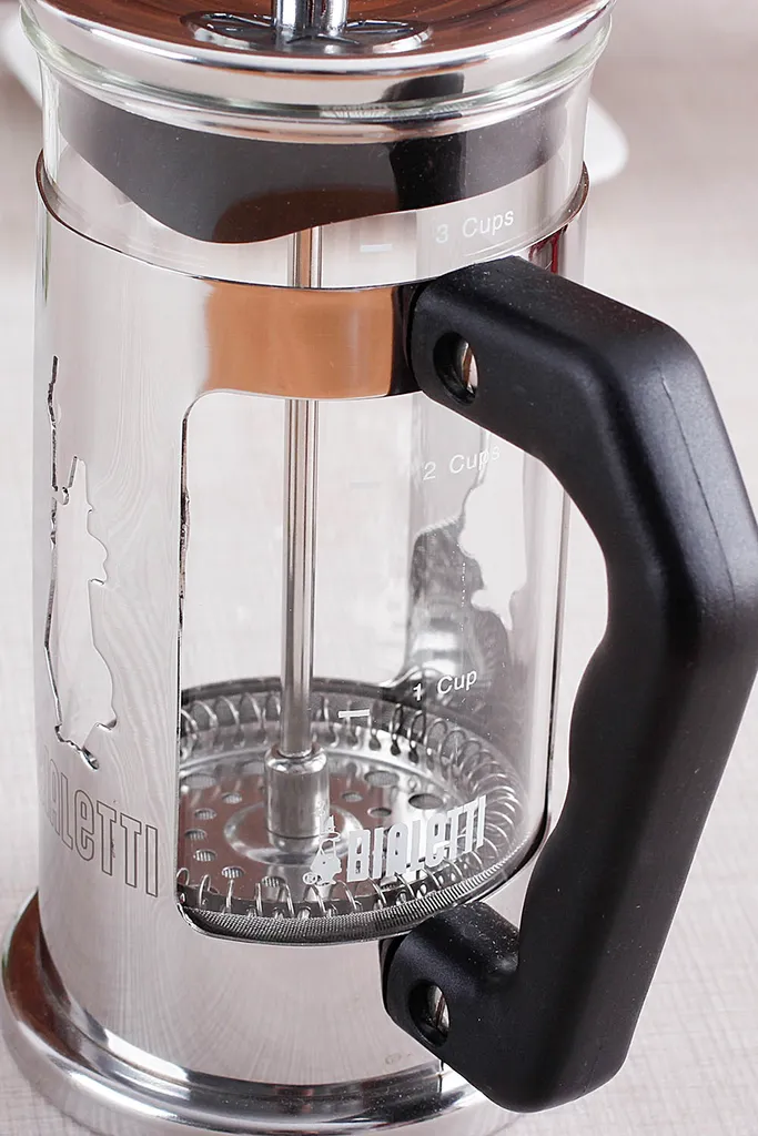 Cafetière Bialetti Preziosa en verre borosilicate et piston inox - 20
