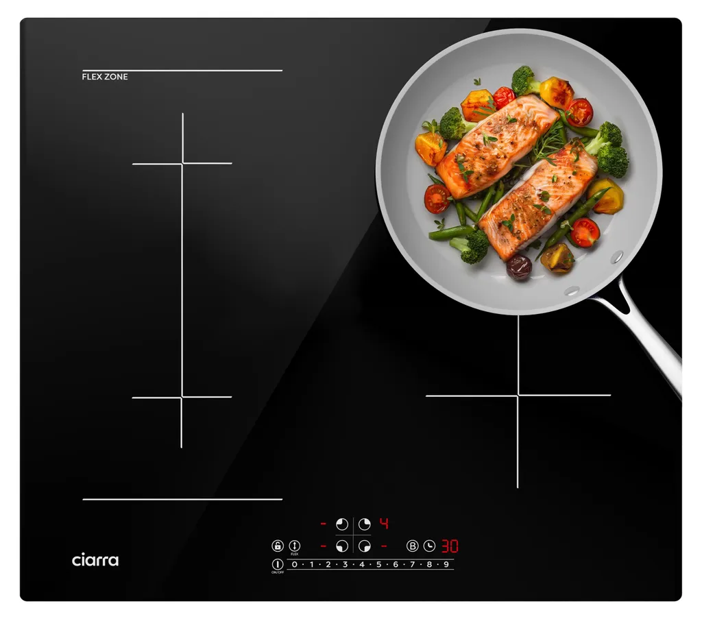 Cuisinez pour Toute la Famille avec la Plaque Induction Flex Zone 60 cm