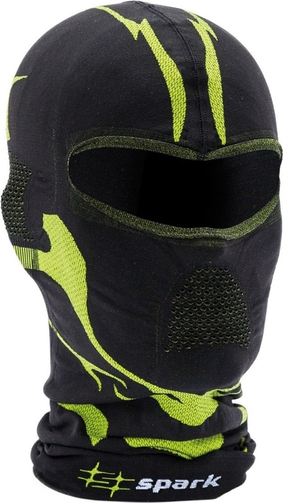 Spark Mono Devil Sturmhaube, schwarz/gelb, Einheitsgröße Produktbild 