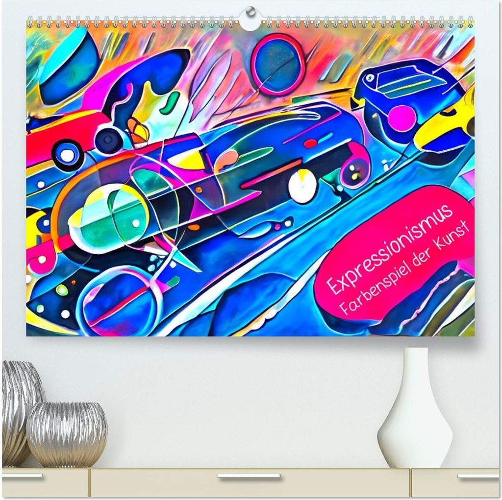Expressionismus - Farbenspiel der Kunst (hochwertiger Premium Wandkalender 2026 DIN A2 quer), Kunstdruck in Hochglanz