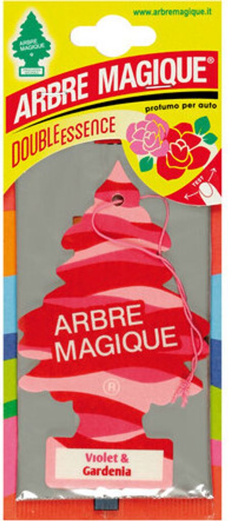 lufterfrischer 12 x 7 cm Fuß und Gardenie rosa