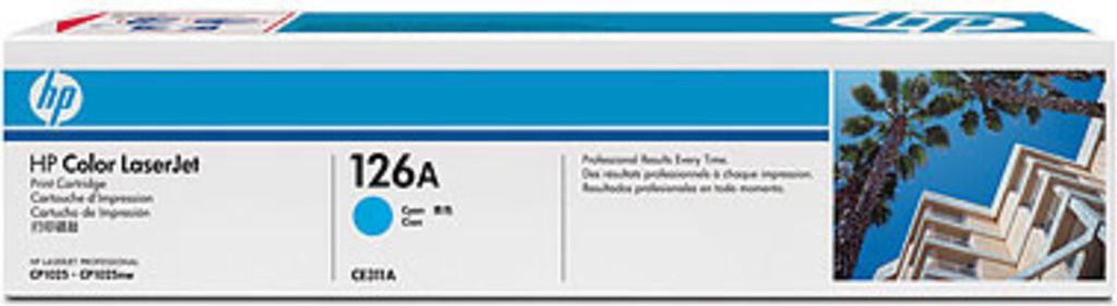 HP 126A Toner cyan (CE311A) Produktbild 