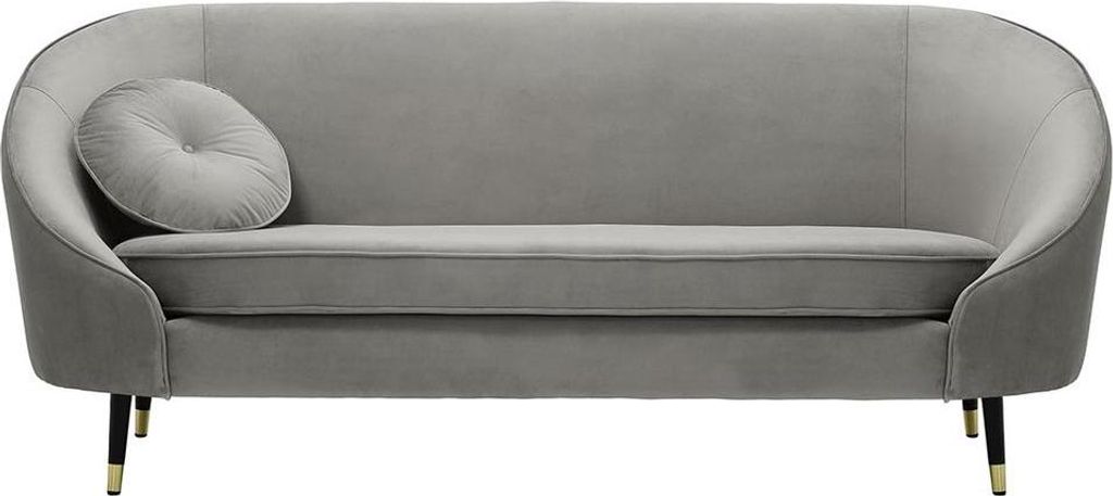 Dreisitzer-Sofa Kooper-Velluto 15-Standard piping-brass