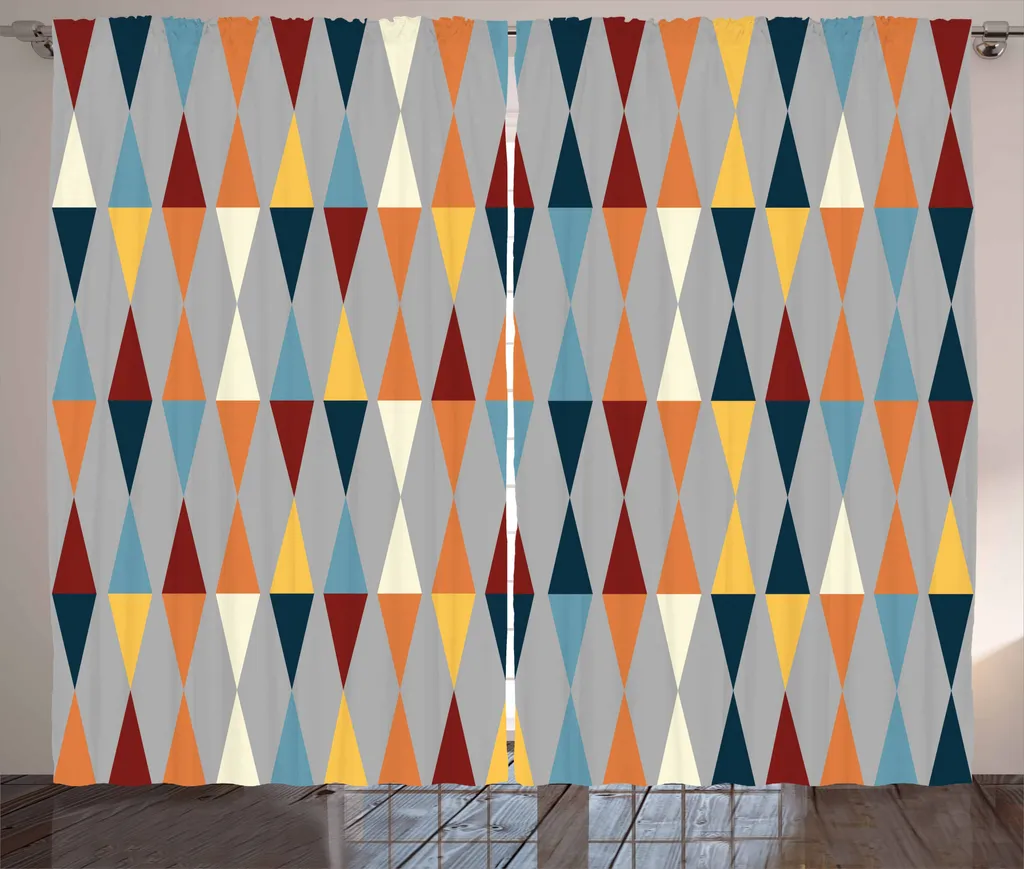Tenda Rustica ABAKUHAUS 280x175 - Motivo Geometrico Retrò