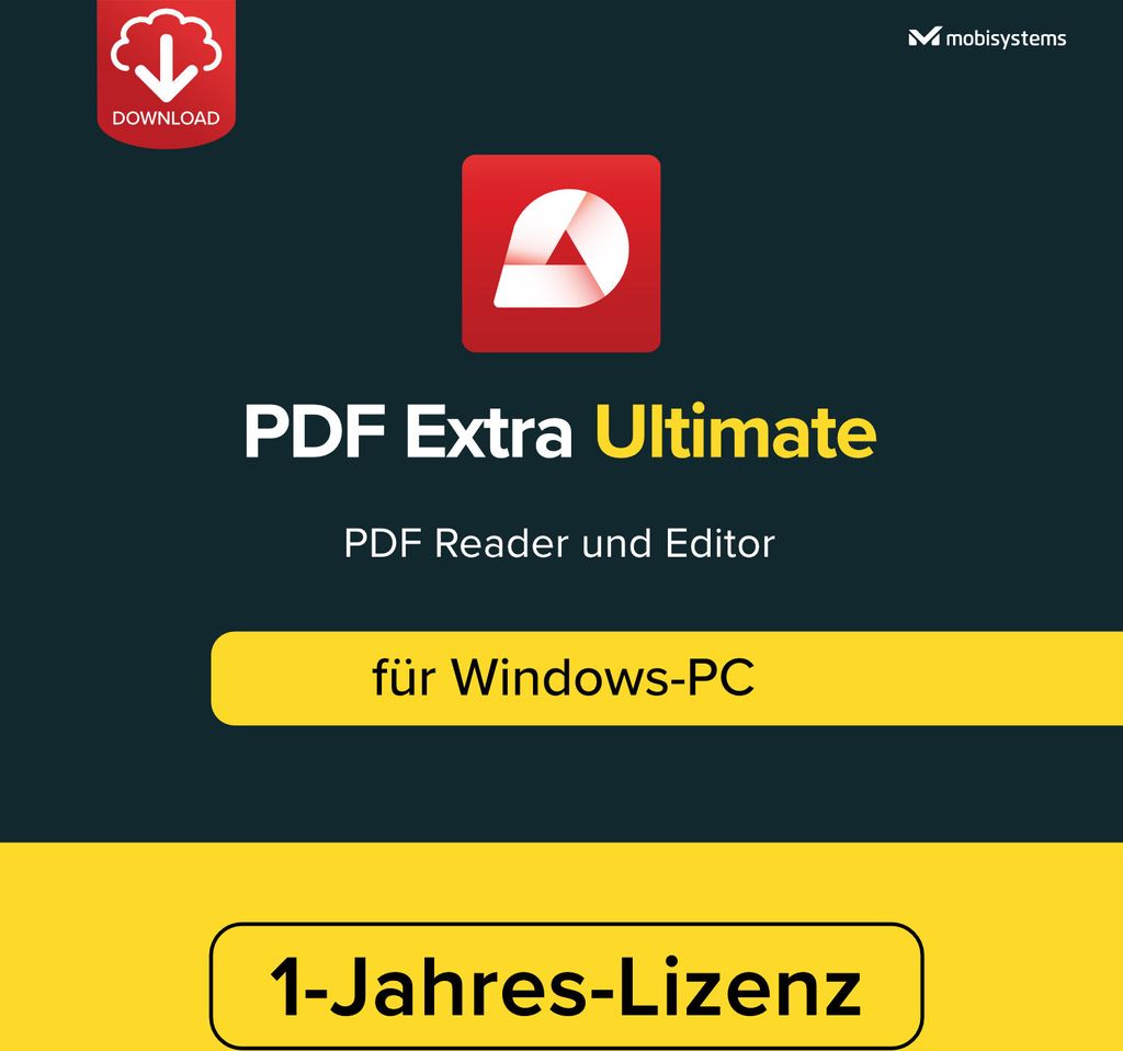 Mobi PDF Extra Ultimate / 1PC / 1Jahr / Lizenz per E-Mail