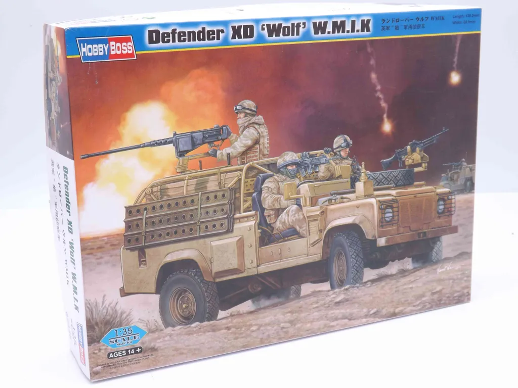 Maquette Land Rover Wolf WMIK 1:35 Hobby Boss : Haute Qualité Garantie