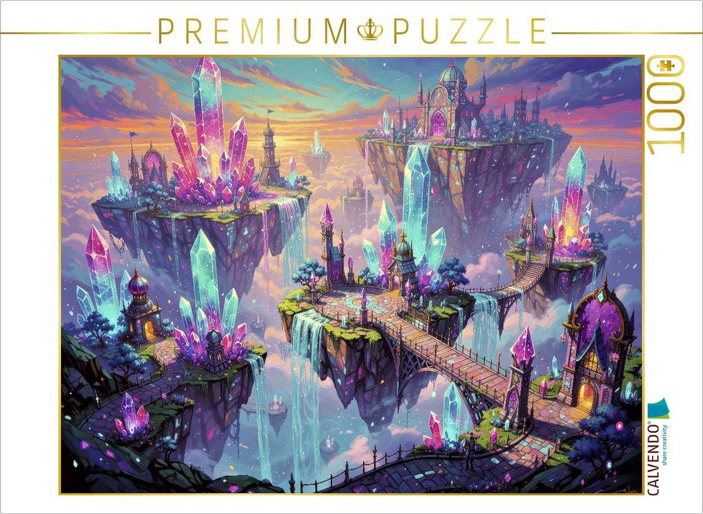 CALVENDO Puzzle Zwischen Quest und Chaos. | 1000 Teile Lege-Größe 64x48cm Foto-Puzzle für glückliche Stunden