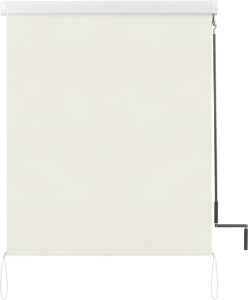 Store Vertical Extérieur de Balcon Beige 140x240cm Isolant et Occultant