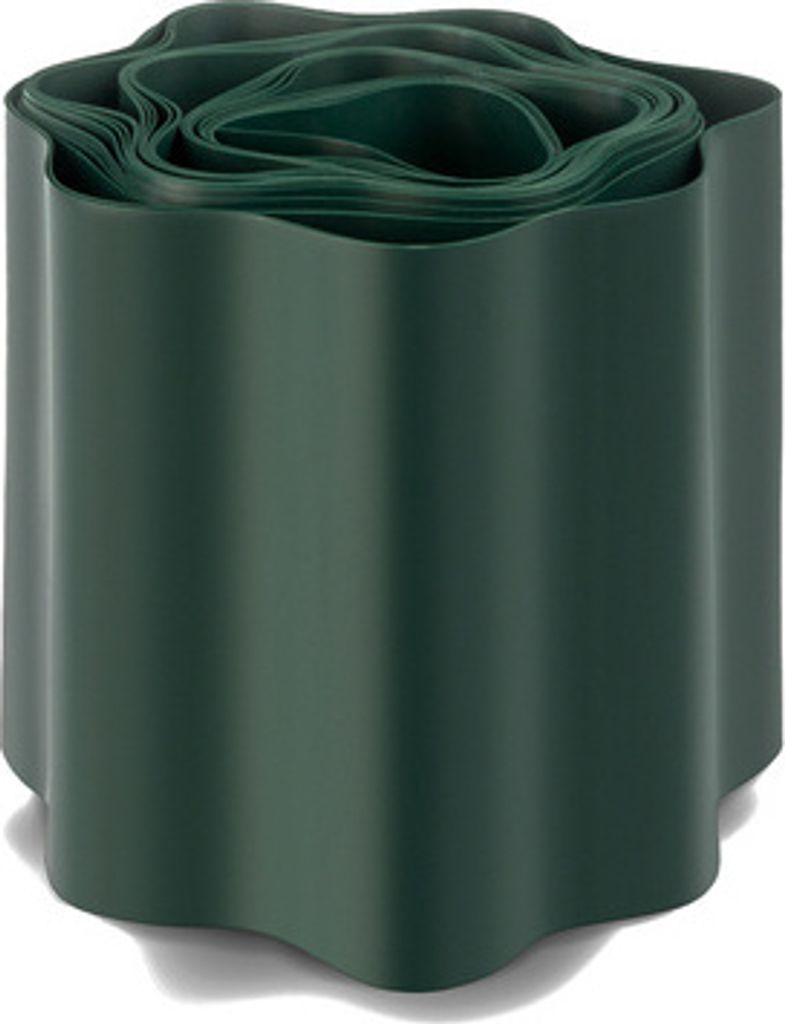 Rasenkantenstecher Rasenkante Rasentrimmer Rasenmäher Rasenborde 9m Höhe 15cm GRÜN 9m