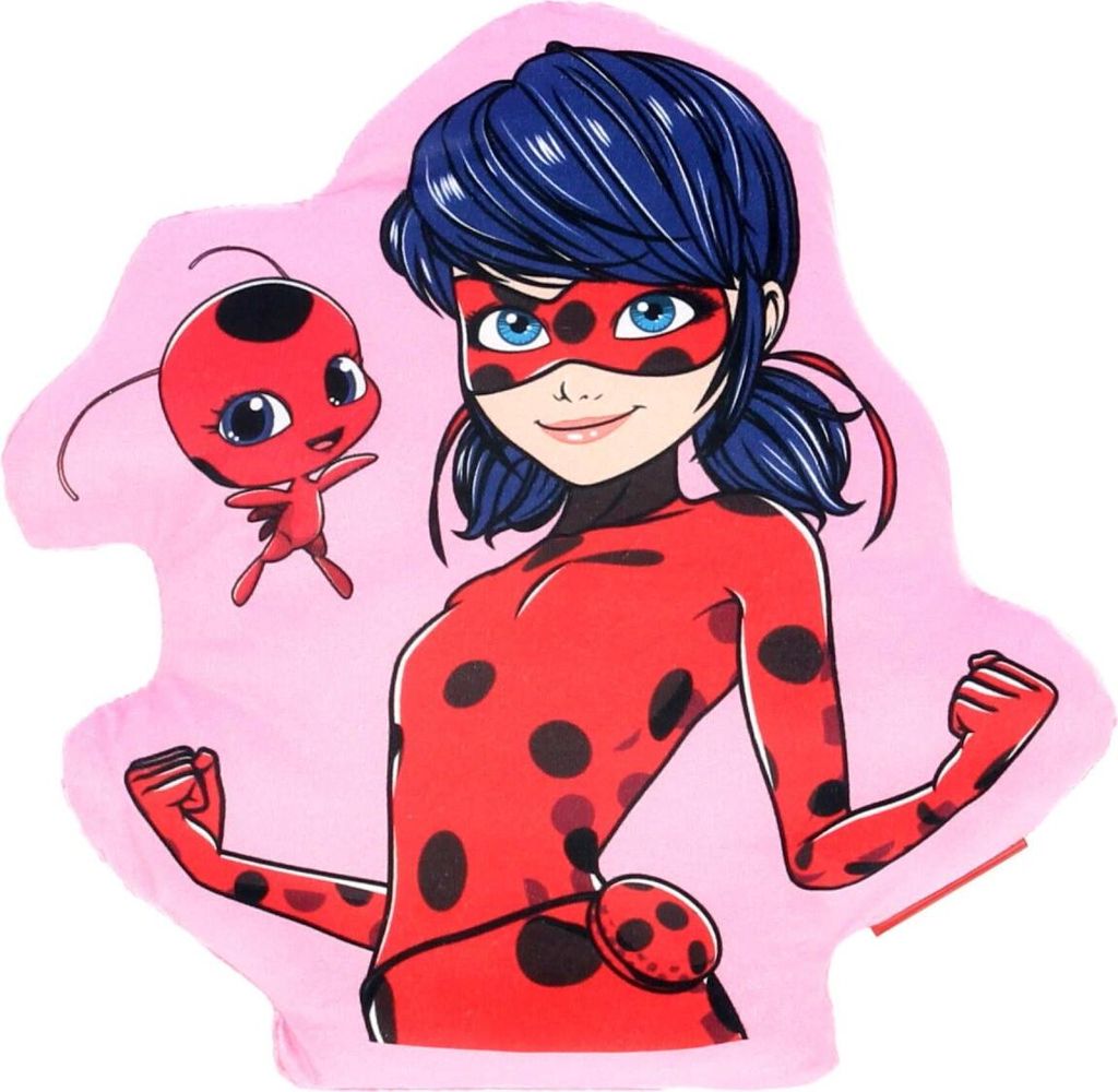 Miraculous Ladybug Kuschelkissen – Flauschiges Kopfkissen Produktbild 