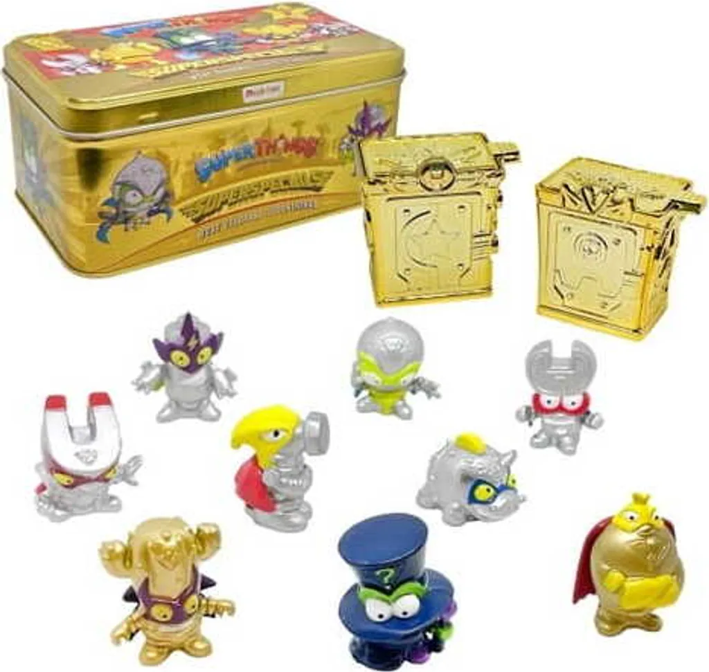 Figurines SuperThings Série 1 Gold - Coffret de Collection SuperZings