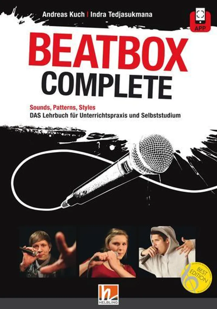 Kit beatbox complet noir avec microphone dynamique et ampli portable