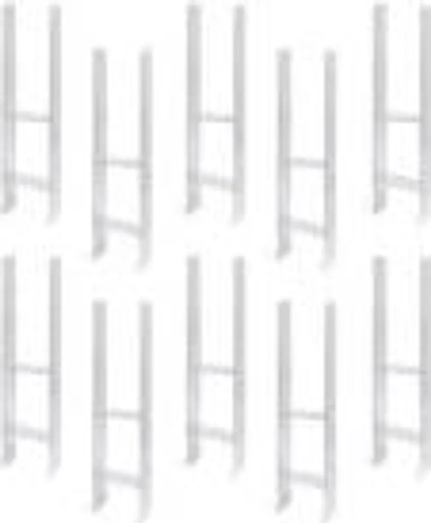 Support de poteau Alberts en H 100mm galvanisé à chaud lot de 10 pièces
