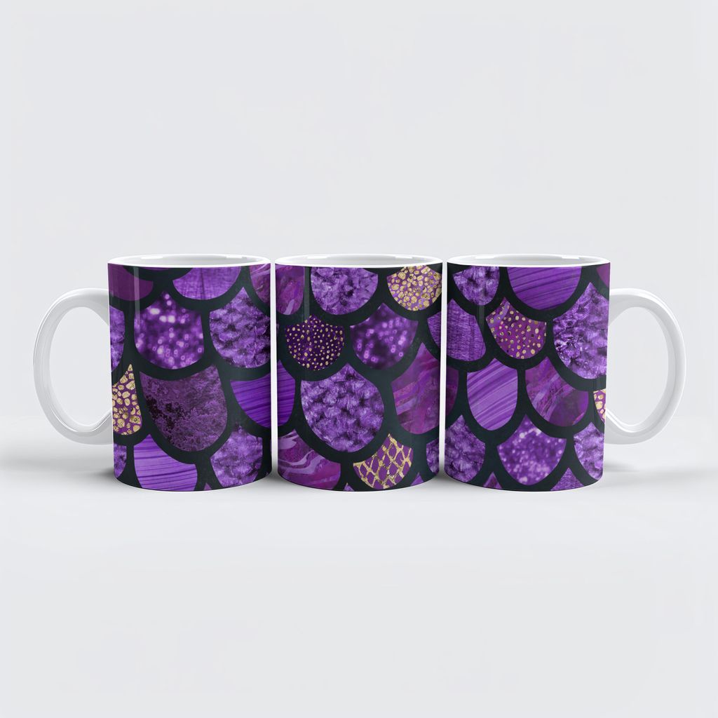raxxa Premium-Tasse "Mermaid Scales Pink"