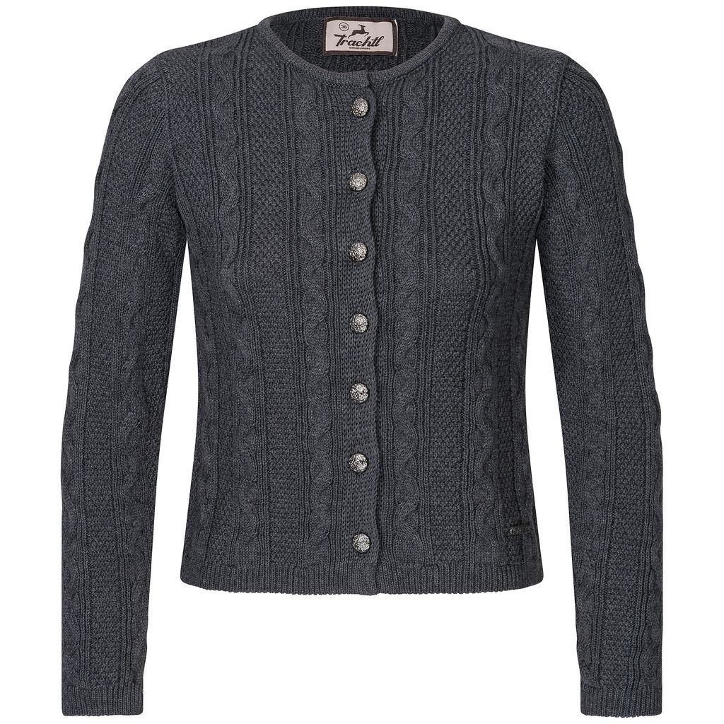Trachtl Marie Jacke - Trachtenjacke Damen 42 Anthrazit