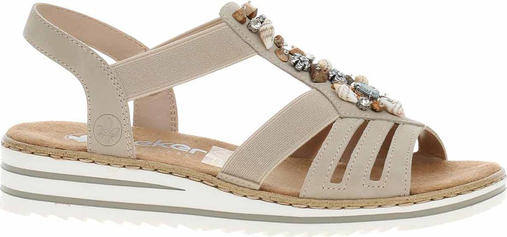 Sandales pour femmes Rieker V0649-62 beige 38 Image du produit 