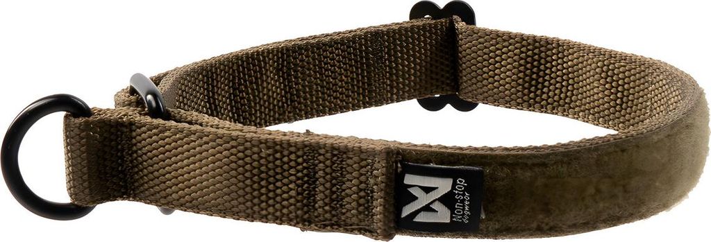 Non-stop dogwear Halsband Solid Collar Adjustable WD oliv