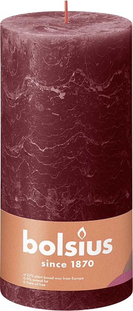 BOLSIUS Stumpenkerze "Rustik" XXL 411567 Produktbild 