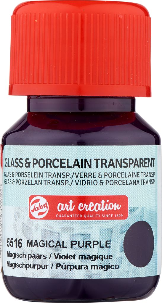 Talens Art Creation Glass und Porzellan Transparant Flasche 30 ml Magischpurpur 5516