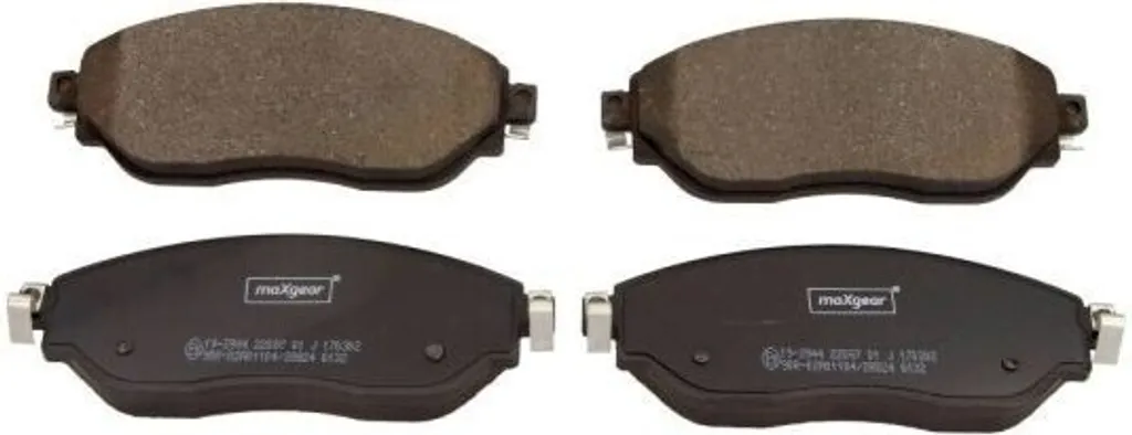 MAXGEAR 19-2944 Plaquettes de frein avant pour Renault Trafic III et Vivaro