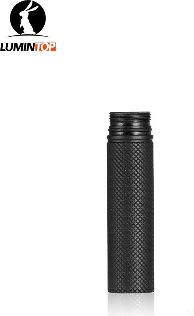 Verlängerungsrohr für 10750 Akku zu Lumintop GT Nano 3.0 Alu