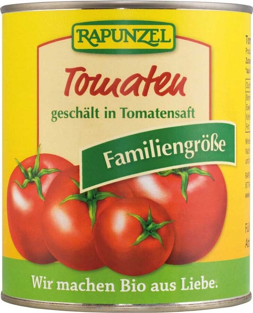 Tomates pelées - Boîte 800g Image du produit 