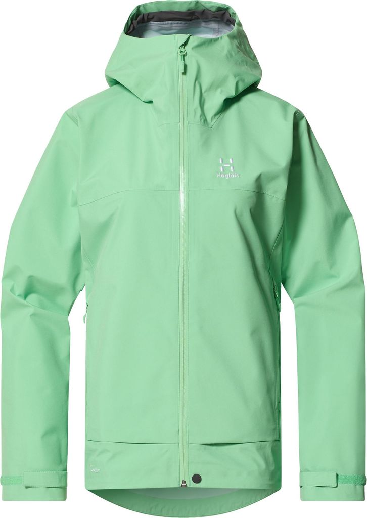 Haglöfs Damen Front Proof Jacket Mint Stone XL