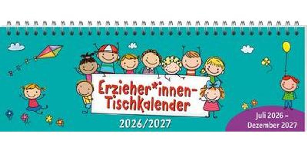 Calendrier de bureau pour éducateurs 2026 / 2027 Image du produit 