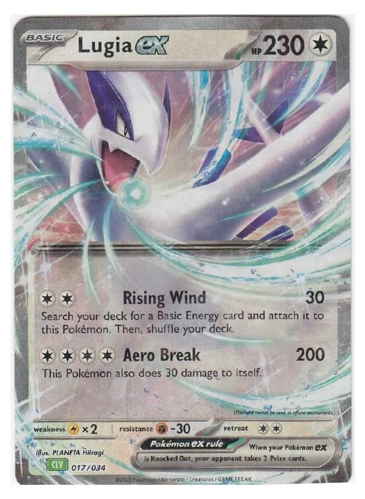 Boîte de Cartes Pokémon Deck de Combat Type Plante Édition Classic UK - 4