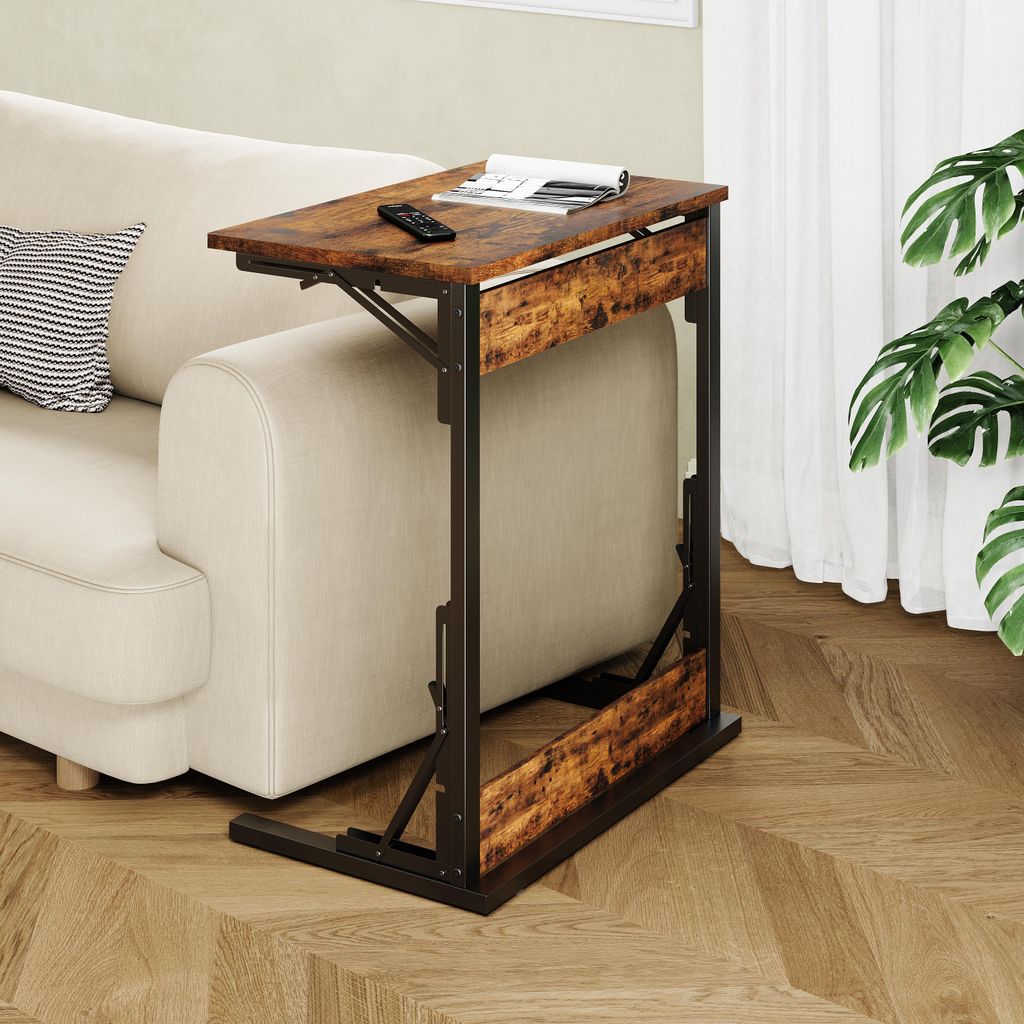 MODFU C-förmiger Klapptisch 1er-Set,Schreibtisch mit Produktbild 